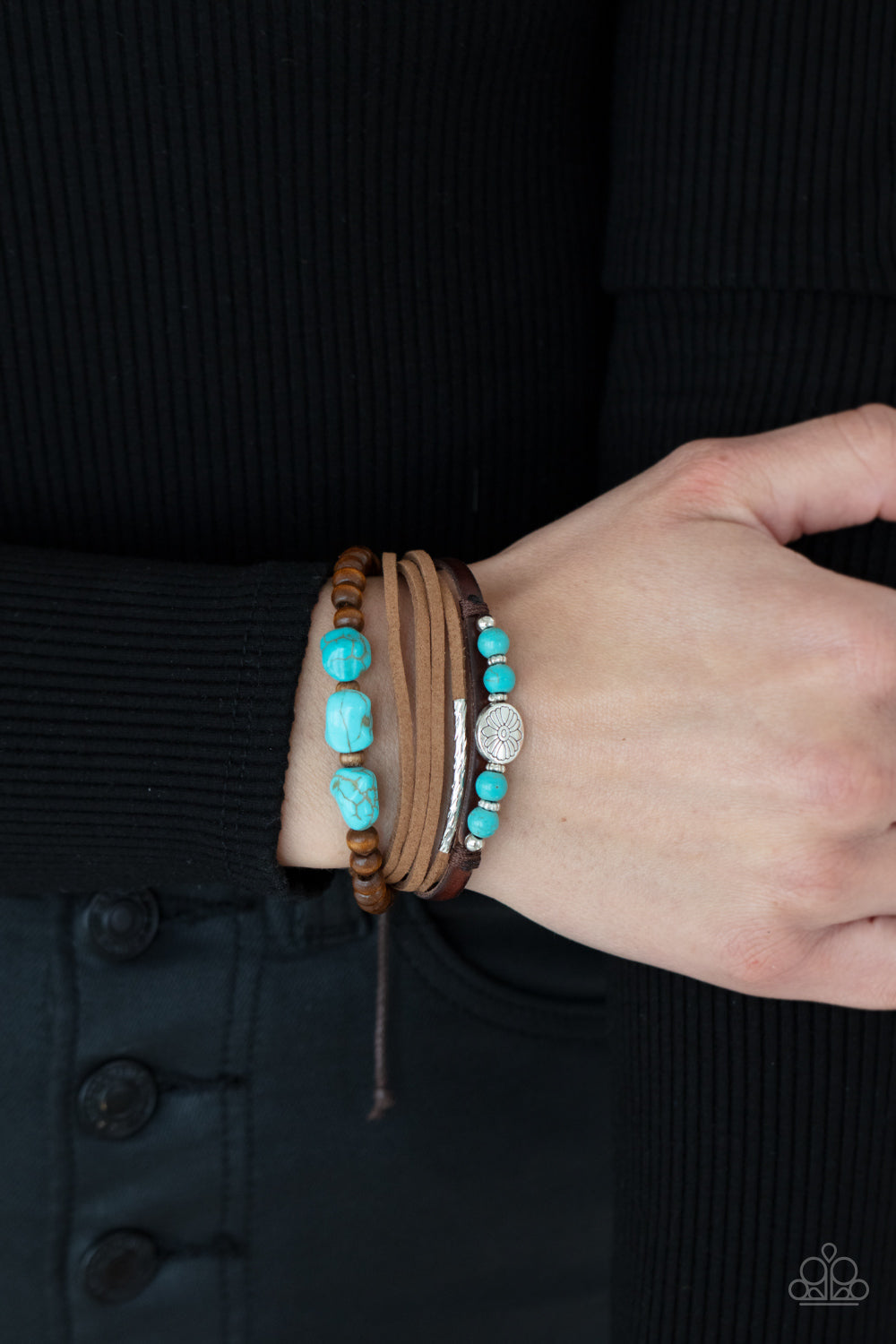 Act Natural Bracelet- Blue