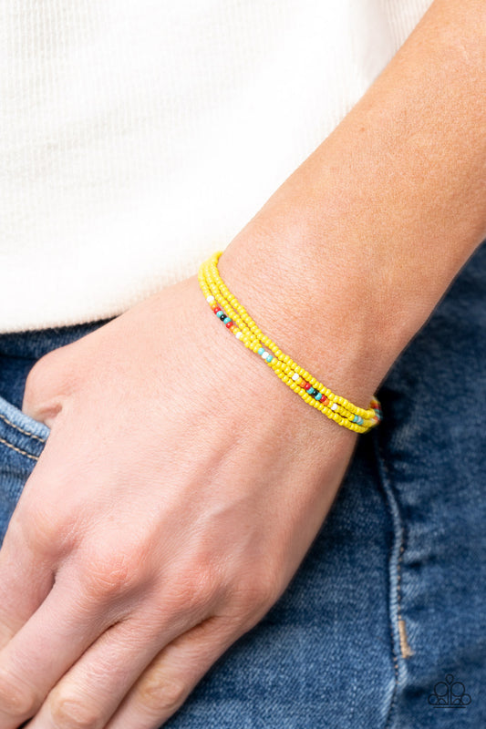 Basecamp Boyfriend Bracelet- Yellow
