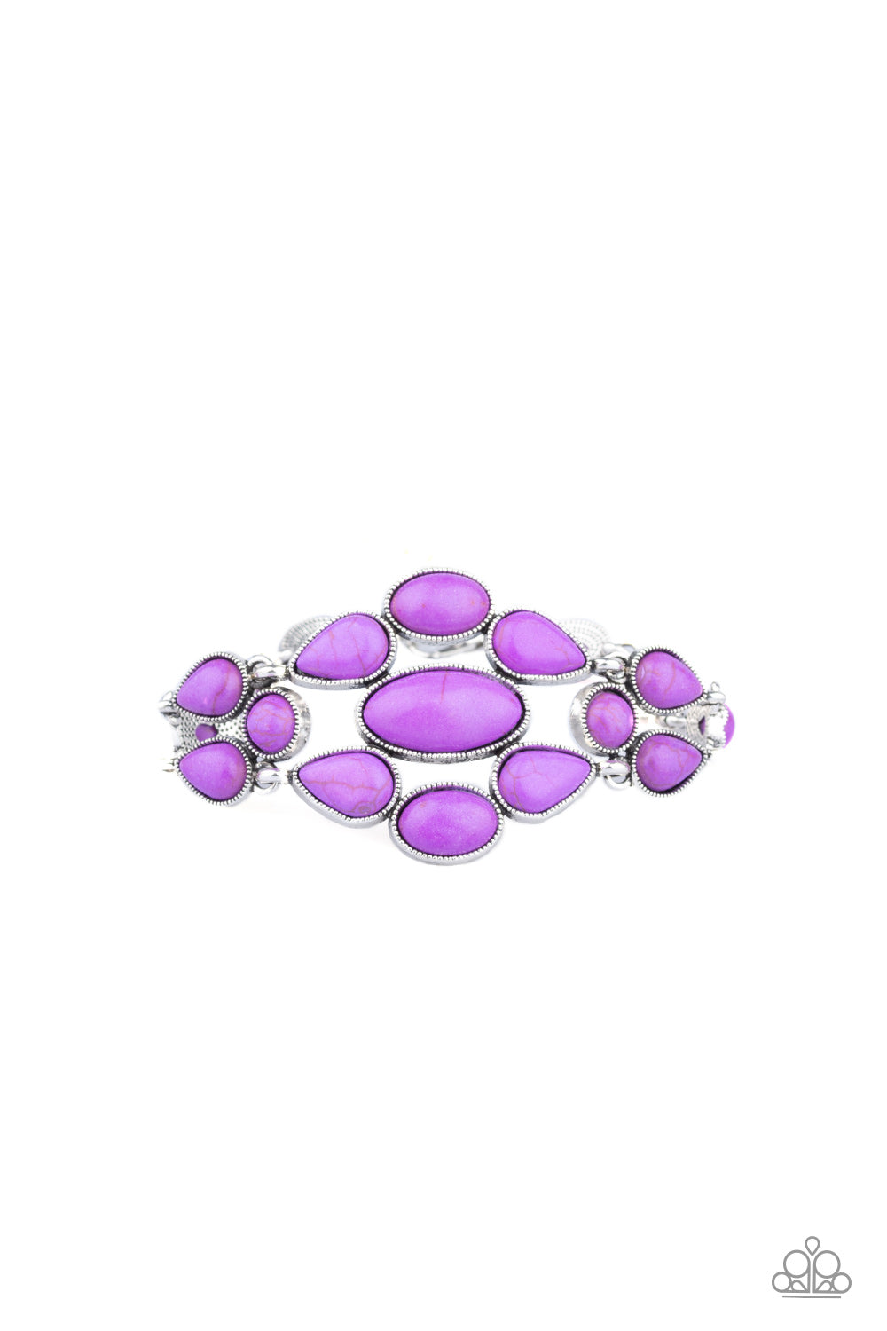 Blooming Prairies Bracelet- Purple