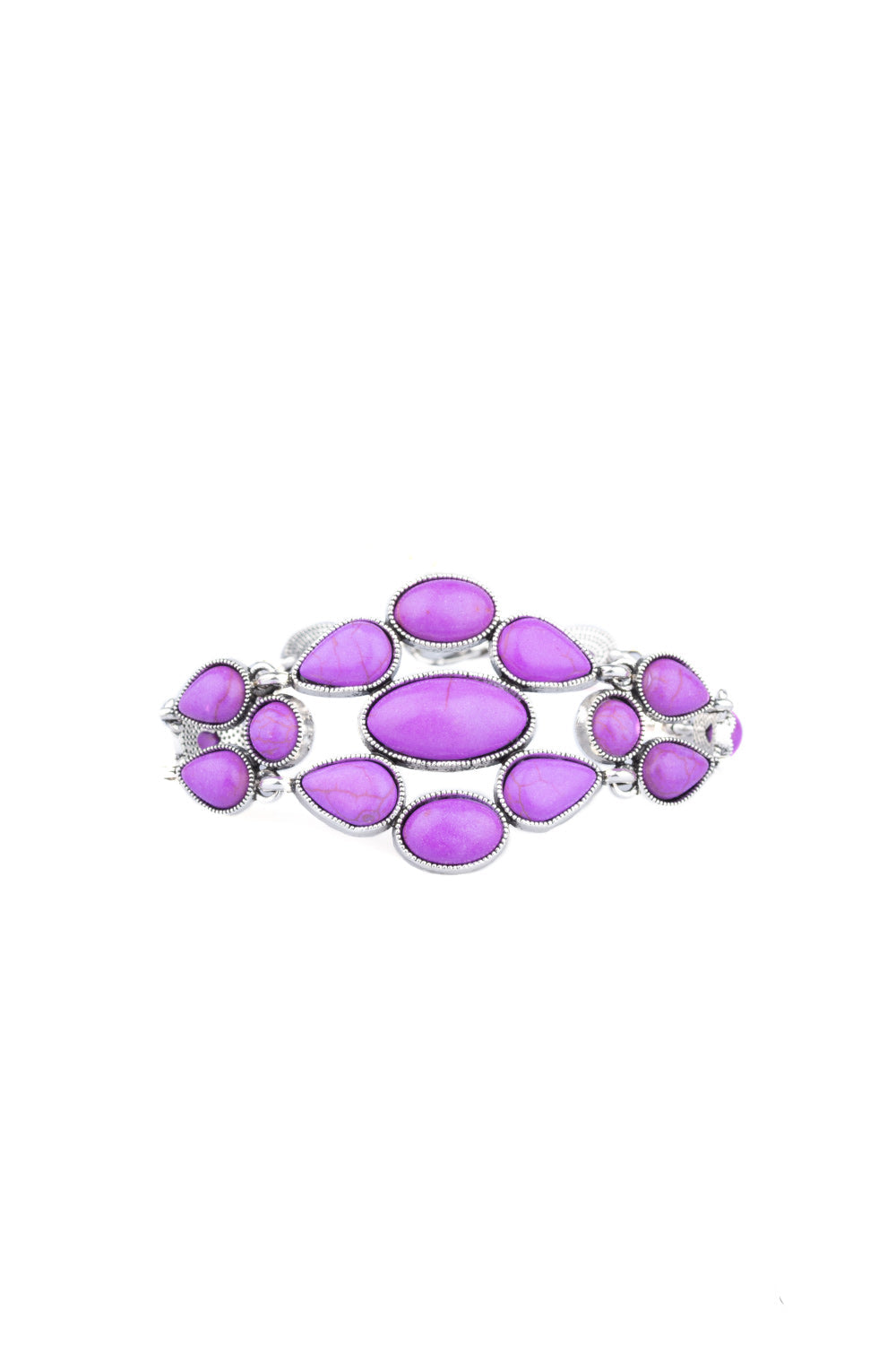Blooming Prairies Bracelet- Purple