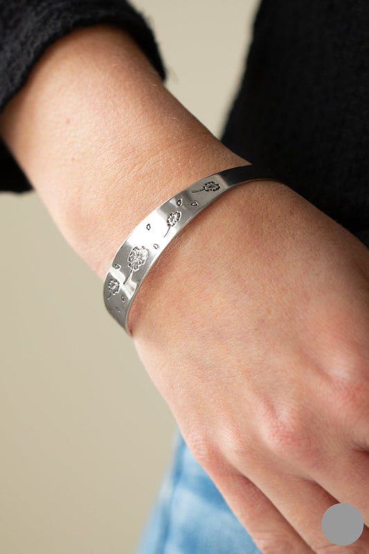 Dandelion Dreamland Bracelet- Silver
