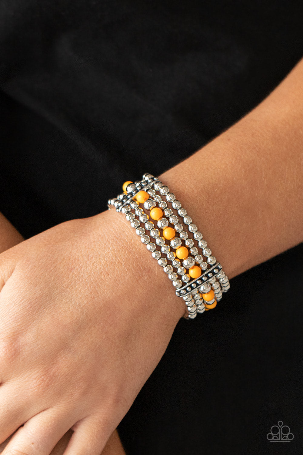 Gloss over the Details Bracelet- Orange