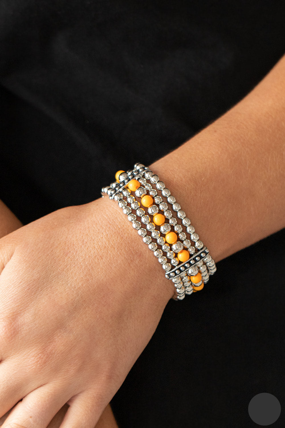 Gloss over the Details Bracelet- Orange
