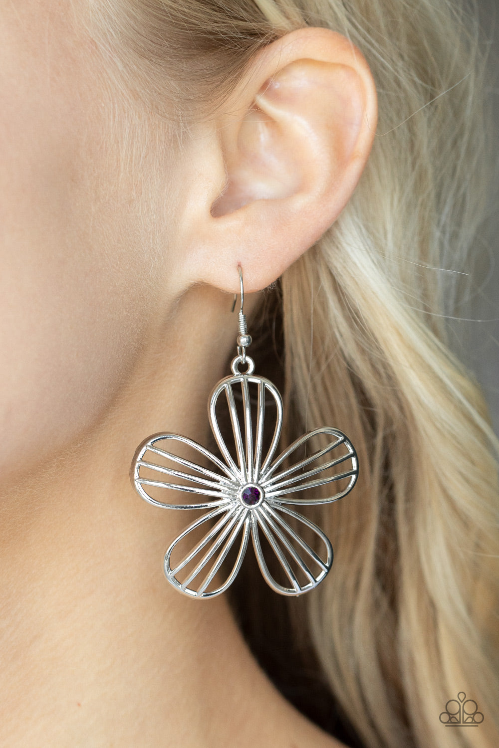 Meadow Musical Earrings- Purple