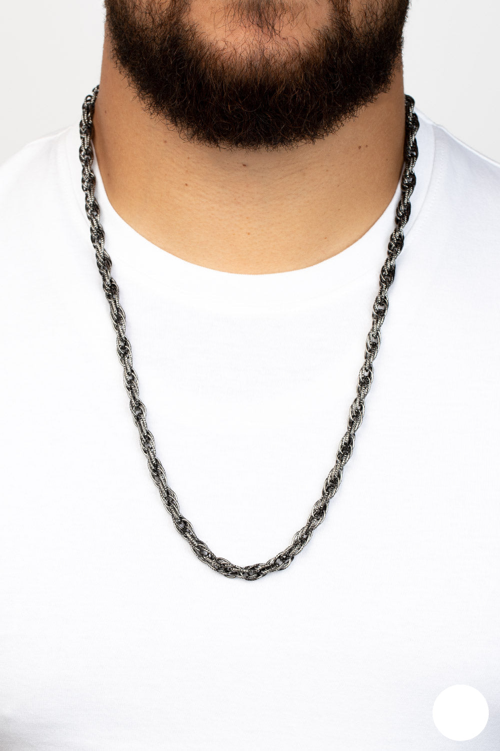 Pit Stop Necklace- Black