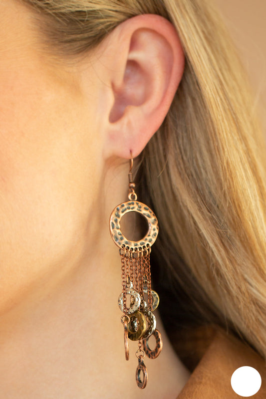 Right Under Your Nose Earrings- Multi