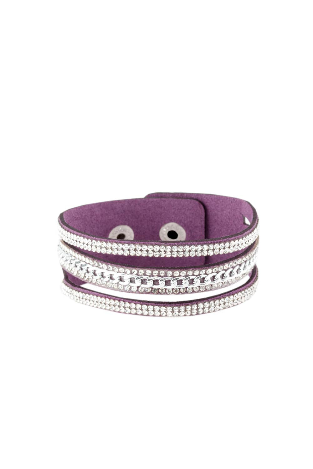 Rollin in Rhinestones- Purple