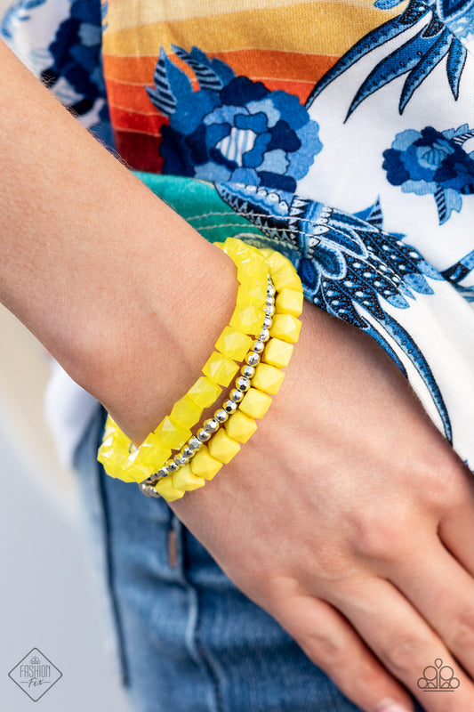 Vacay Vagabond bracelet- Yellow