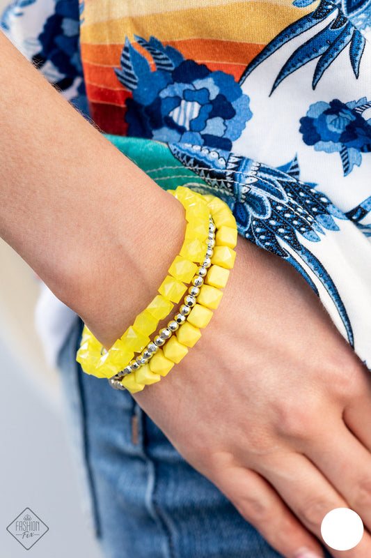 Vacay Vagabond bracelet- Yellow