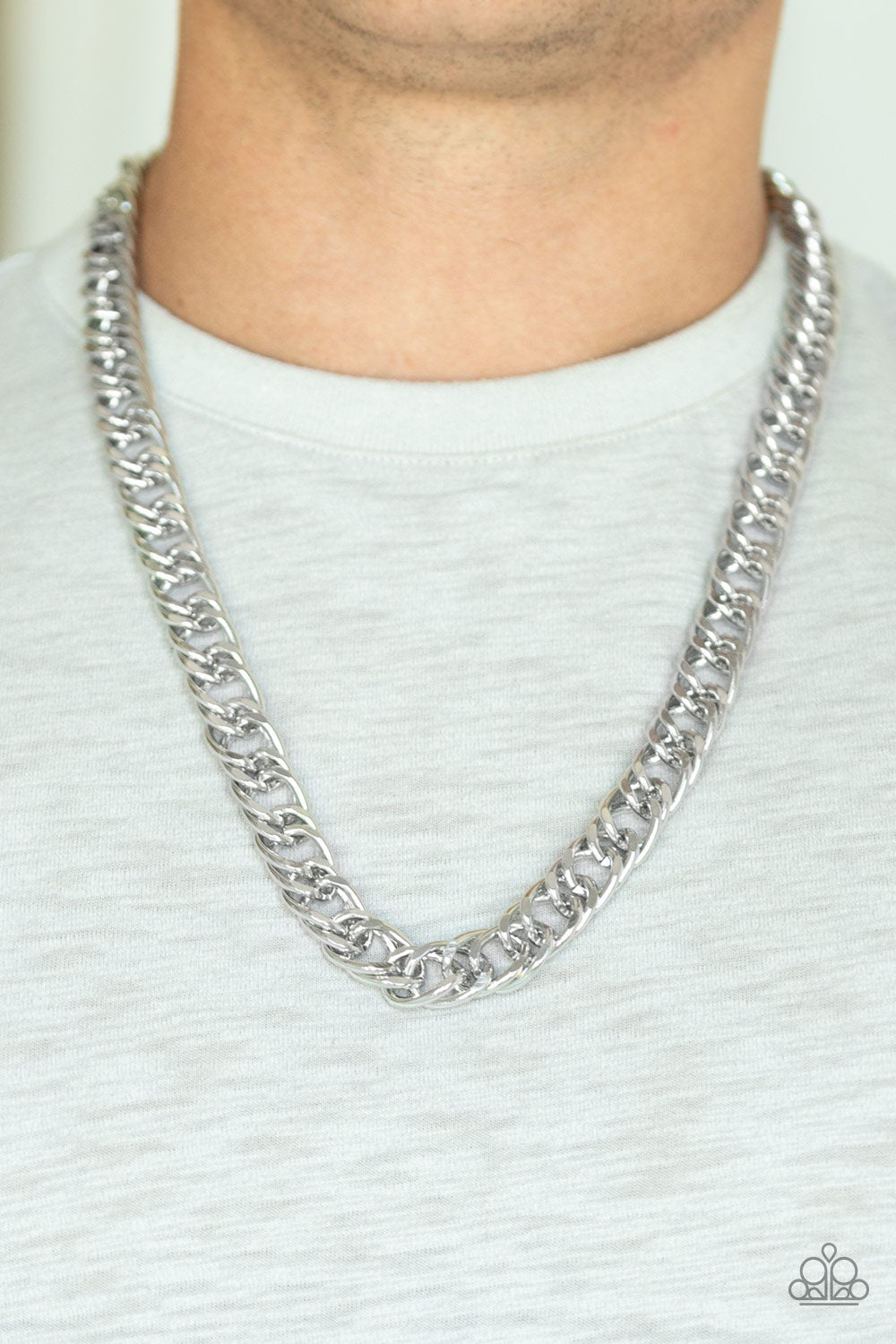 Omega Urban Necklace- Silver