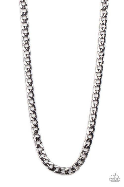 Knockout Champ Necklace- Black