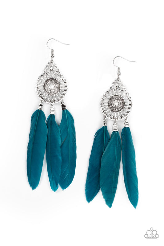 Pretty in Plumes Feather Earrings