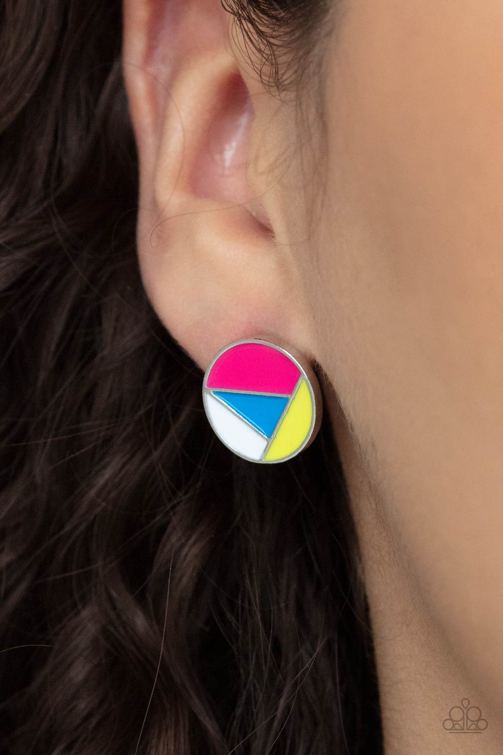 Artistic Expression Earrings- Multi Colored