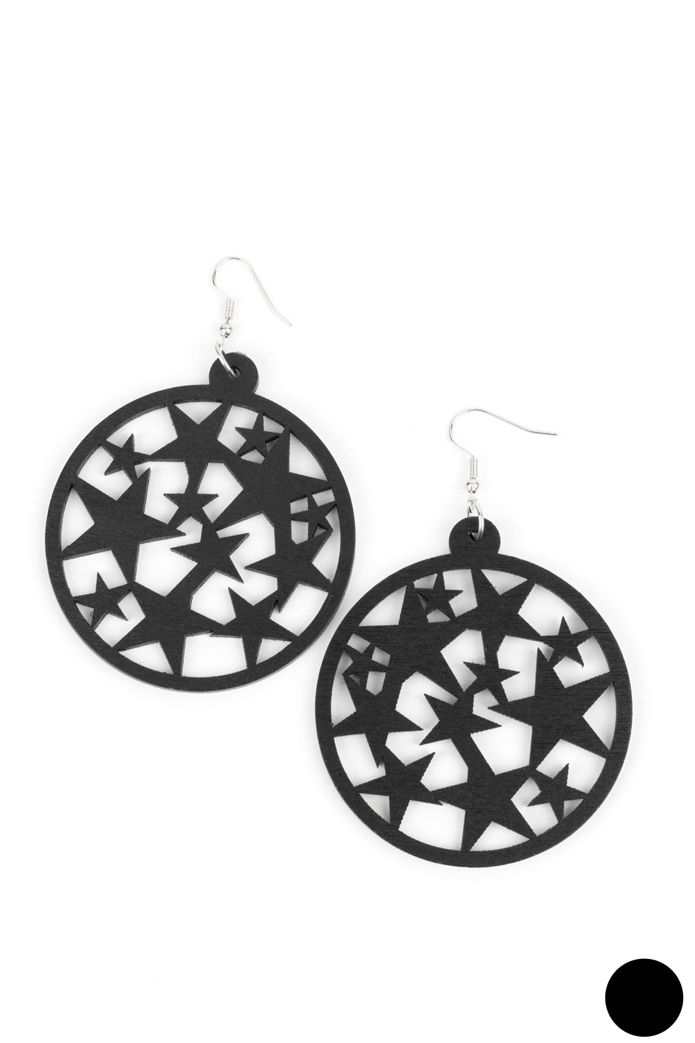 Cosmic Paradise Earrings- Black