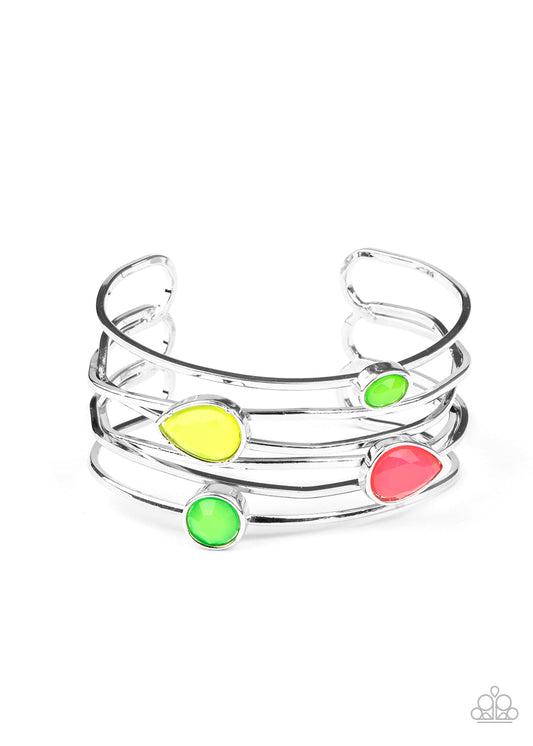 Fashion Frenzy Cuff- Multi Colored