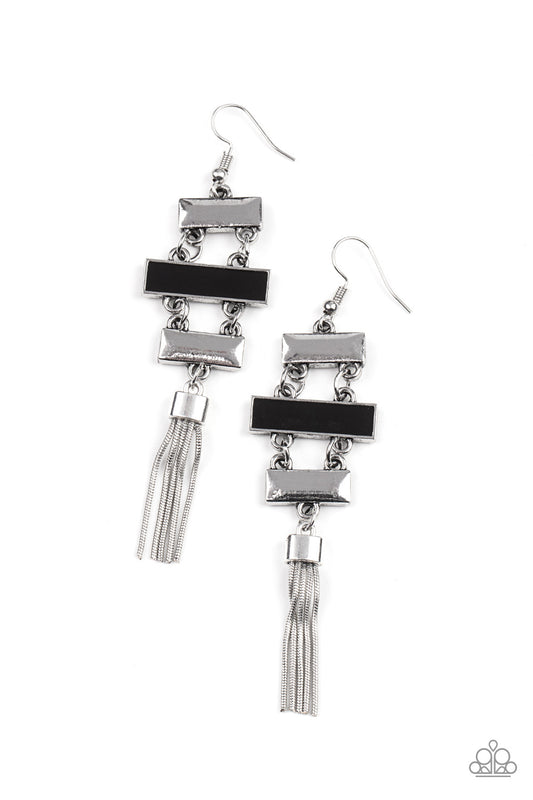 Mind, Body, and Seoul Earrings- Black