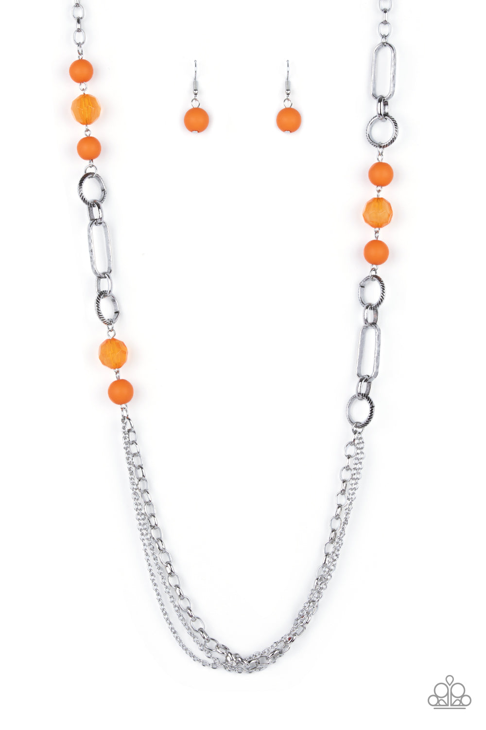 Popular Opinion Necklace- Orange