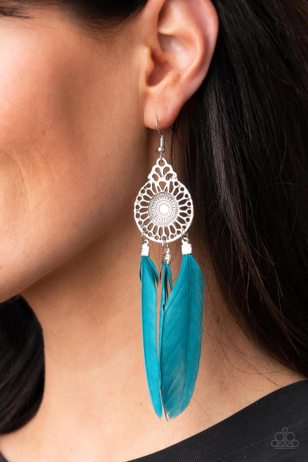 Pretty in Plumes Feather Earrings